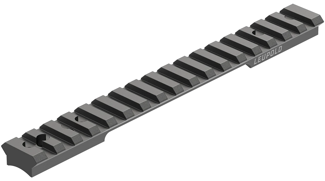 Leupold BackCountry Cross-Slot 1-pc Base for Savage 110 Round Rcvr LA/Axis, Comes w/2 Sets of Screws, Matte Black